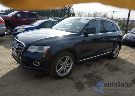 2015 Audi Q5 2.0T Premium из США, поврежденный, VIN WA1LFAFP3FA047428